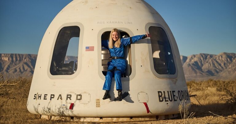 Engenheira alemã se torna a primeira paraplégica a chegar ao Espaço com a Blue Origin