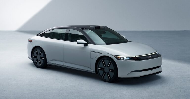 Afeela 1: O carro elétrico da Sony e Honda que possibilita jogar remotamente no PlayStation 5