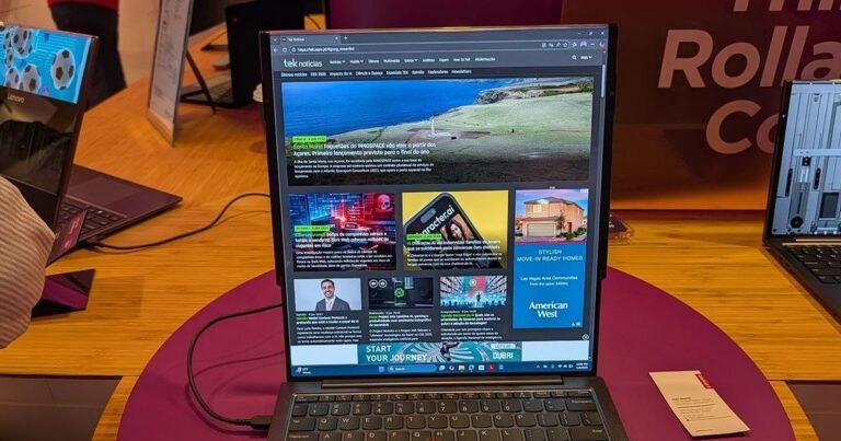 CES 2026: O futuro dos portáteis da Lenovo com ecrãs expansíveis
