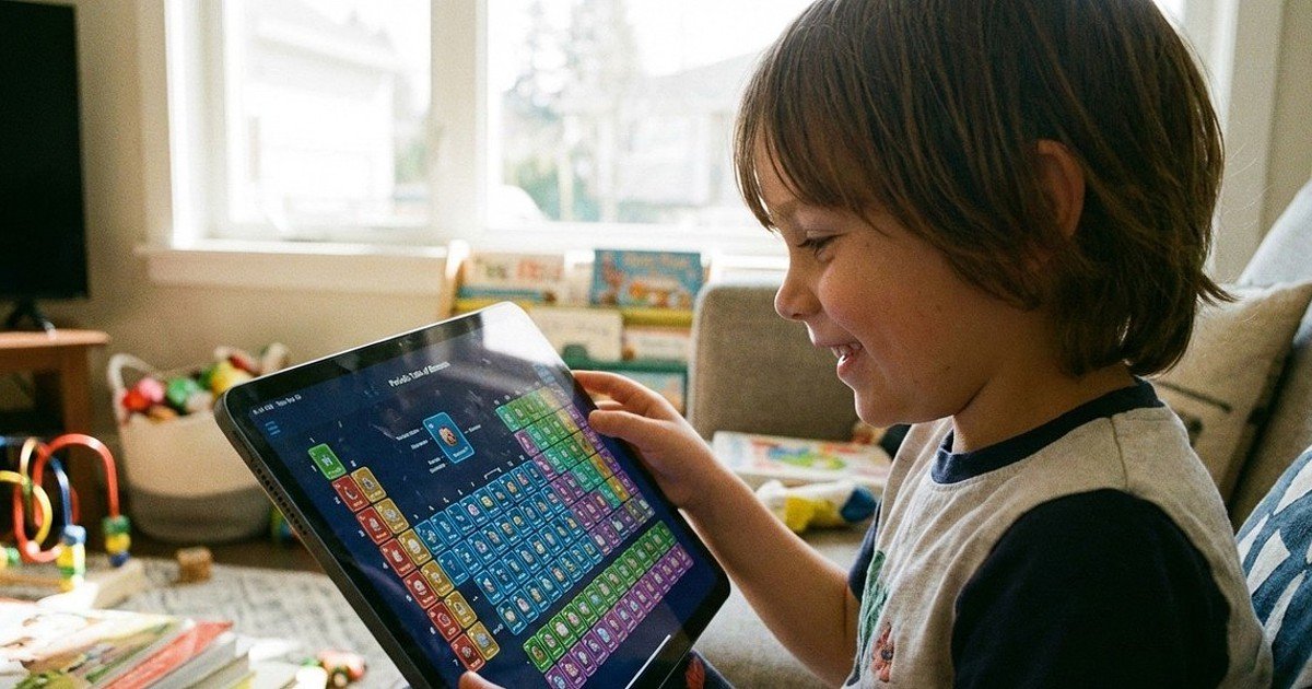 A Tabela Periódica Ganha Vida em Animações Hipnotizantes