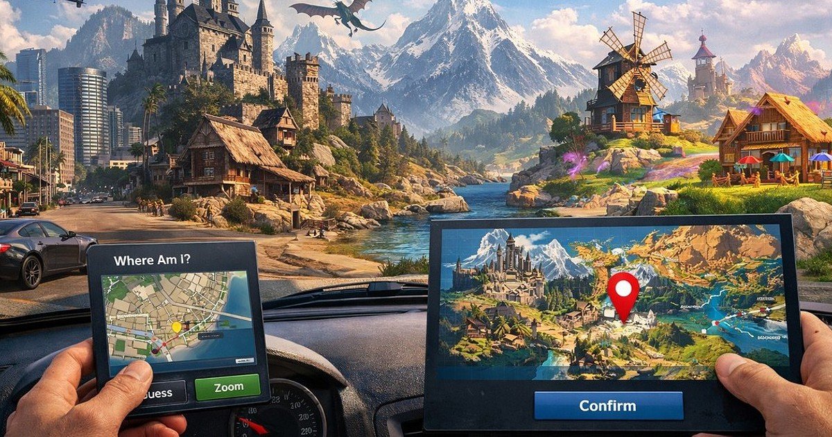 LostGamer: O GeoGuessr para amantes de mundos virtuais