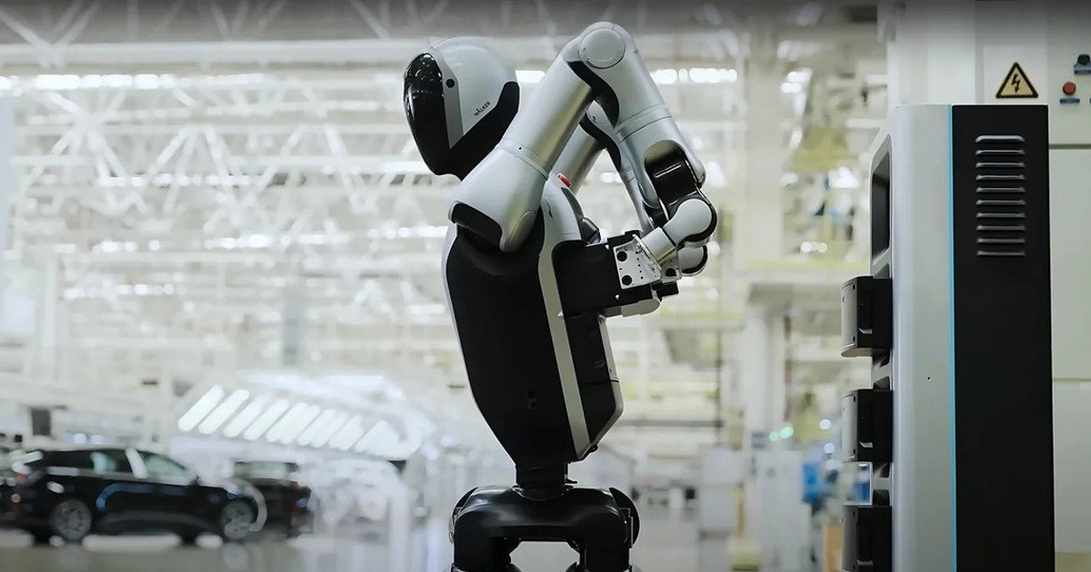 Airbus seleciona robô humanoide autocarregável para testes na fabricação de aviões comerciais