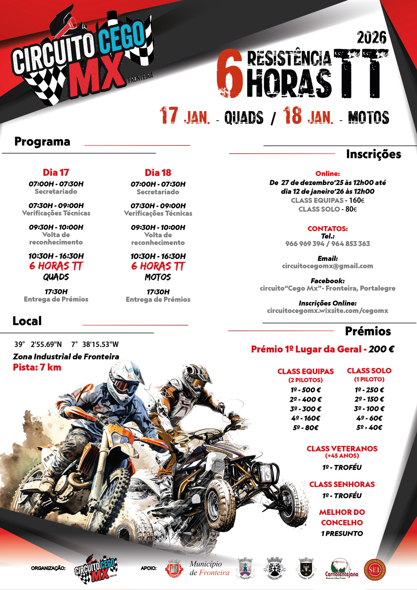 Fronteira: 6 Horas de Resistência TT Conta com 275 Pilotos Inscritos