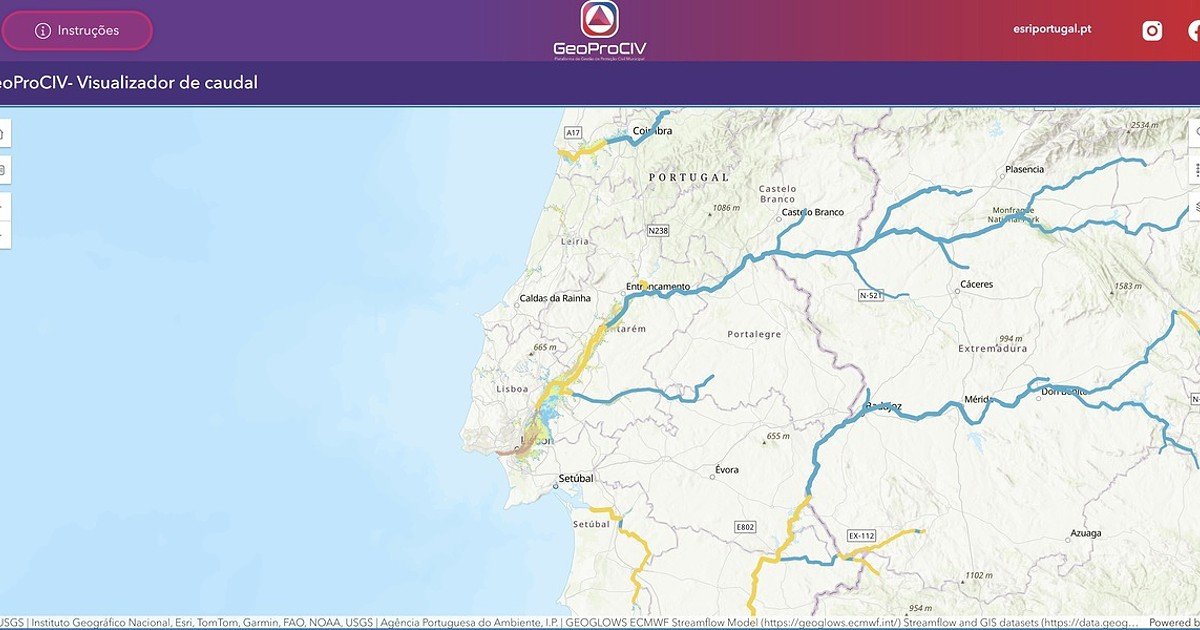 Plataforma Gratuita para Monitoramento de Caudais de Rios e Identificação de Riscos
