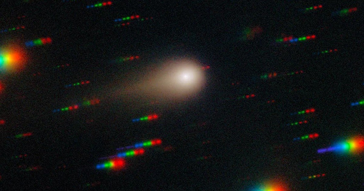A missão SPHEREx da NASA observa aumento no brilho do cometa interestelar