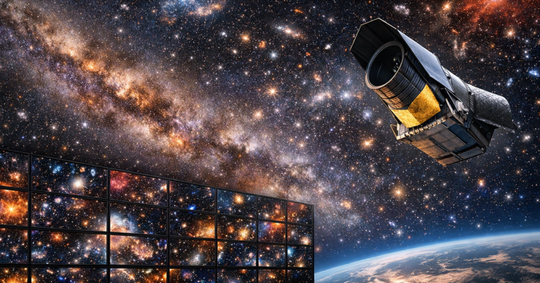 Novo telescópio espacial da NASA explora o invisível além da Via Láctea