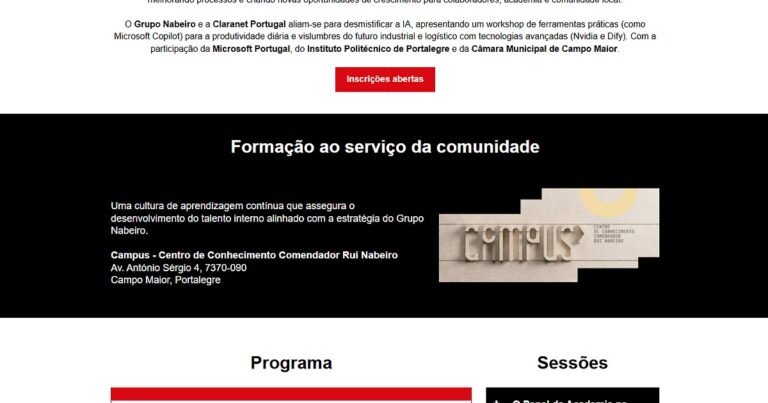 Campo Maior sedia iniciativa de capacitação em Inteligência Artificial para trabalhadores e comunidade