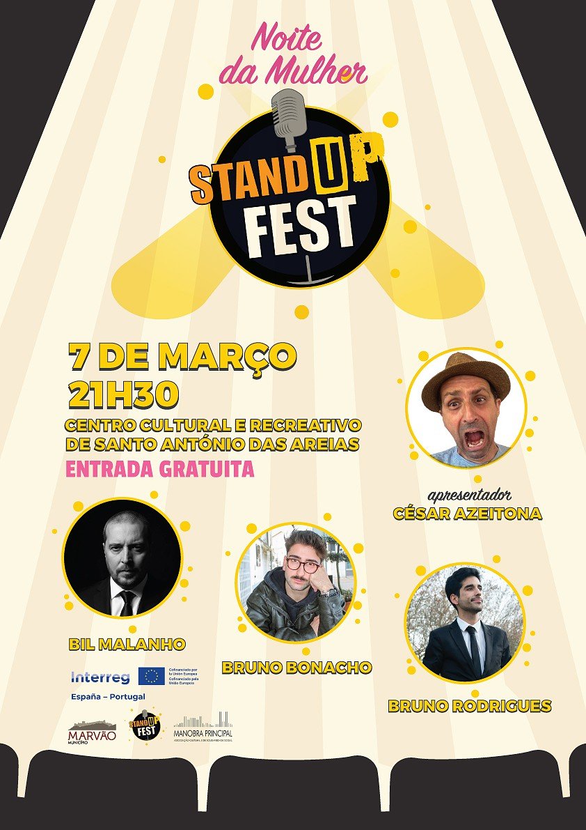 Marvão Celebra a Noite da Mulher com Espetáculo de Comédia
