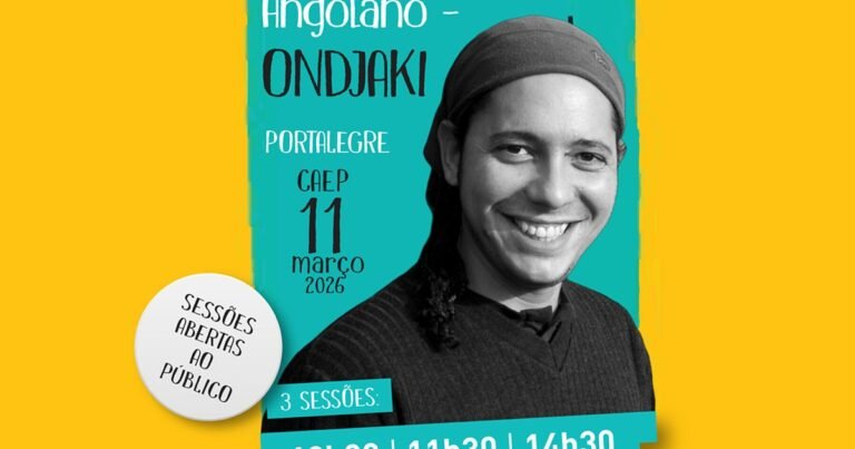 "Portalegre Recebe Ondjaki nas Celebrações do Mês da Leitura nas Bibliotecas Escolares"