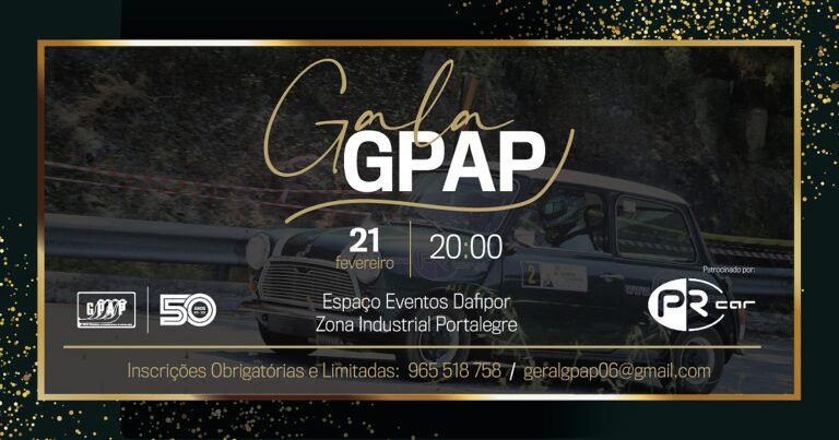 Portalegre: Gala do GPAP Une a Comunidade Automobilística