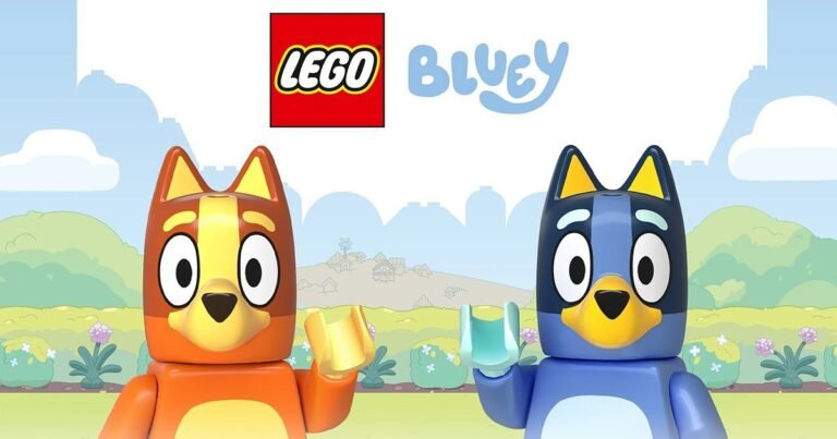 LEGO Bluey: A Família Heeler na Construção Digital com Brincadeiras Interativas