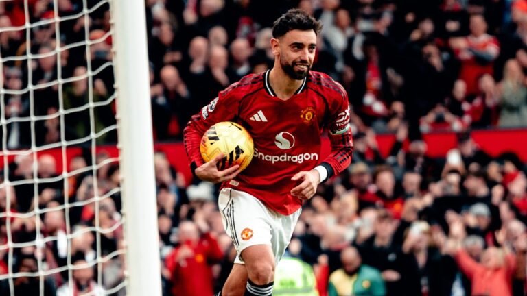 Manchester United pretende elevar Bruno Fernandes ao 2º lugar salário mais alto da Premier League e o jogador tem 2 condições para prorrogar contrato.