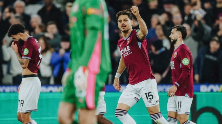 Bernardo Silva faz história e assinala golo, mas não impede igualada do Manchester City perante o West Ham de Nuno Espírito Santo fora da zona de rebaixamento e conquista está mais distante: aqui estão os resultados do dia na Premier League