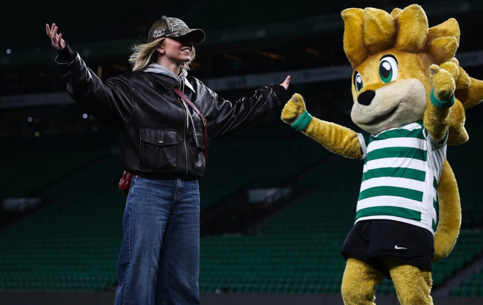 Sydney Sweeney revela seu atleta preferido após passagem por Alvalade: «Caso fosse atleta, ele seria meu modelo»