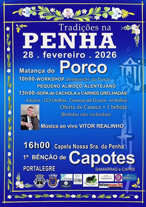 Portalegre: A Matança do Porco Está de Volta à Penha