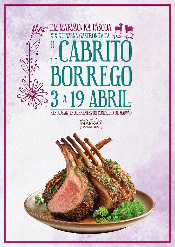 Marvão: Cabrito e Borrego em Destaque na Quinzena Gastronómica