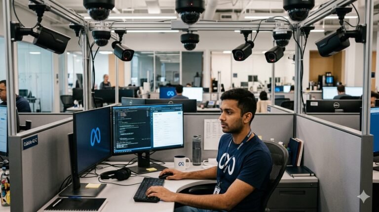 Meta irá registrar movimentos de rato, cliques e teclas dos funcionários para treinar modelos de IA