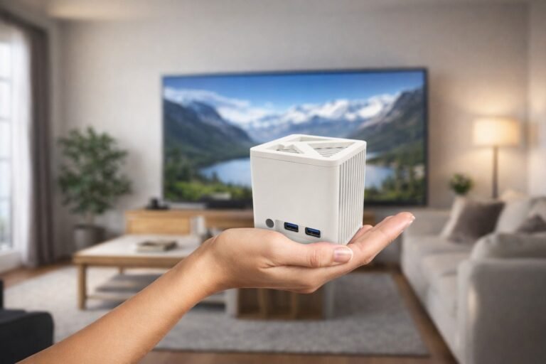 Kubb Mini: o PC cubo colorido que cabe na palma da mão