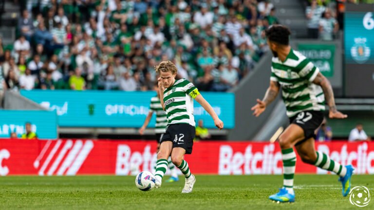 Esposa de Morten Hjulmand expõe imagem preocupante da contusão do líder do Sporting