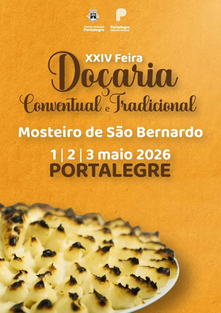 Portalegre: Feira de Doçaria Conventual e Tradicional de 1 a 3 de Maio