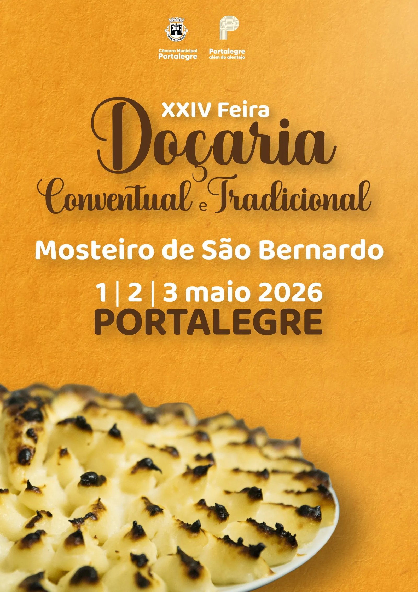 Portalegre: Feira de Doçaria Conventual e Tradicional de 1 a 3 de Maio