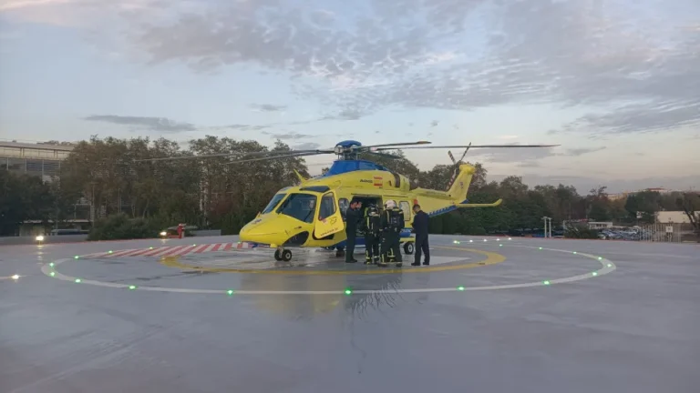 Heliporto da PJ em Lisboa: Disponibilidade para Transplante de Órgãos