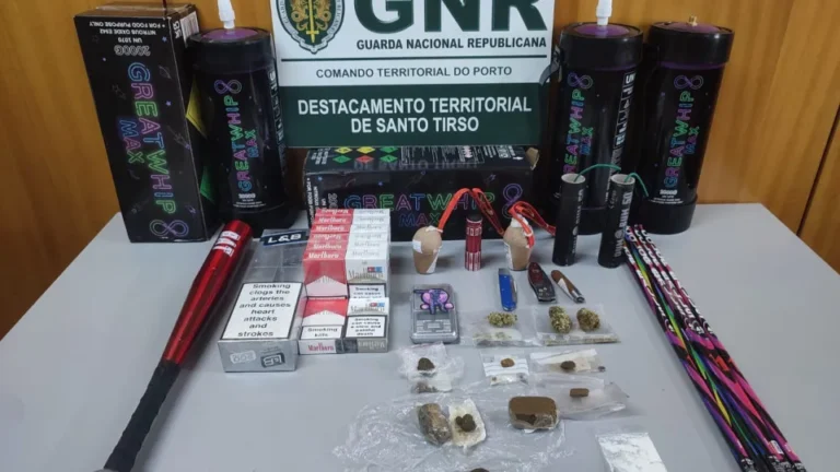 Grupo apanhado a traficar droga em café de Santo Tirso: Seis detidos