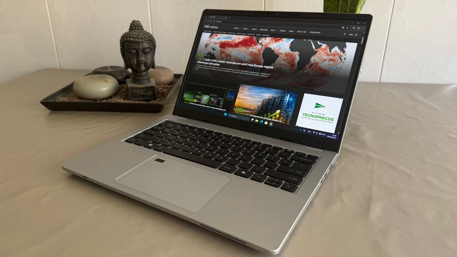 Acer TravelMate P2 14: Um Poderoso Portátil Profissional para Trabalhar em Qualquer Lugar