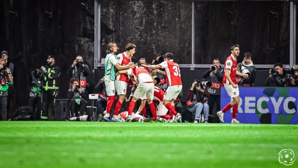 Atualização do Classificação da UEFA após a impressionante conquista do Braga frente ao Friburgo na Liga Europa