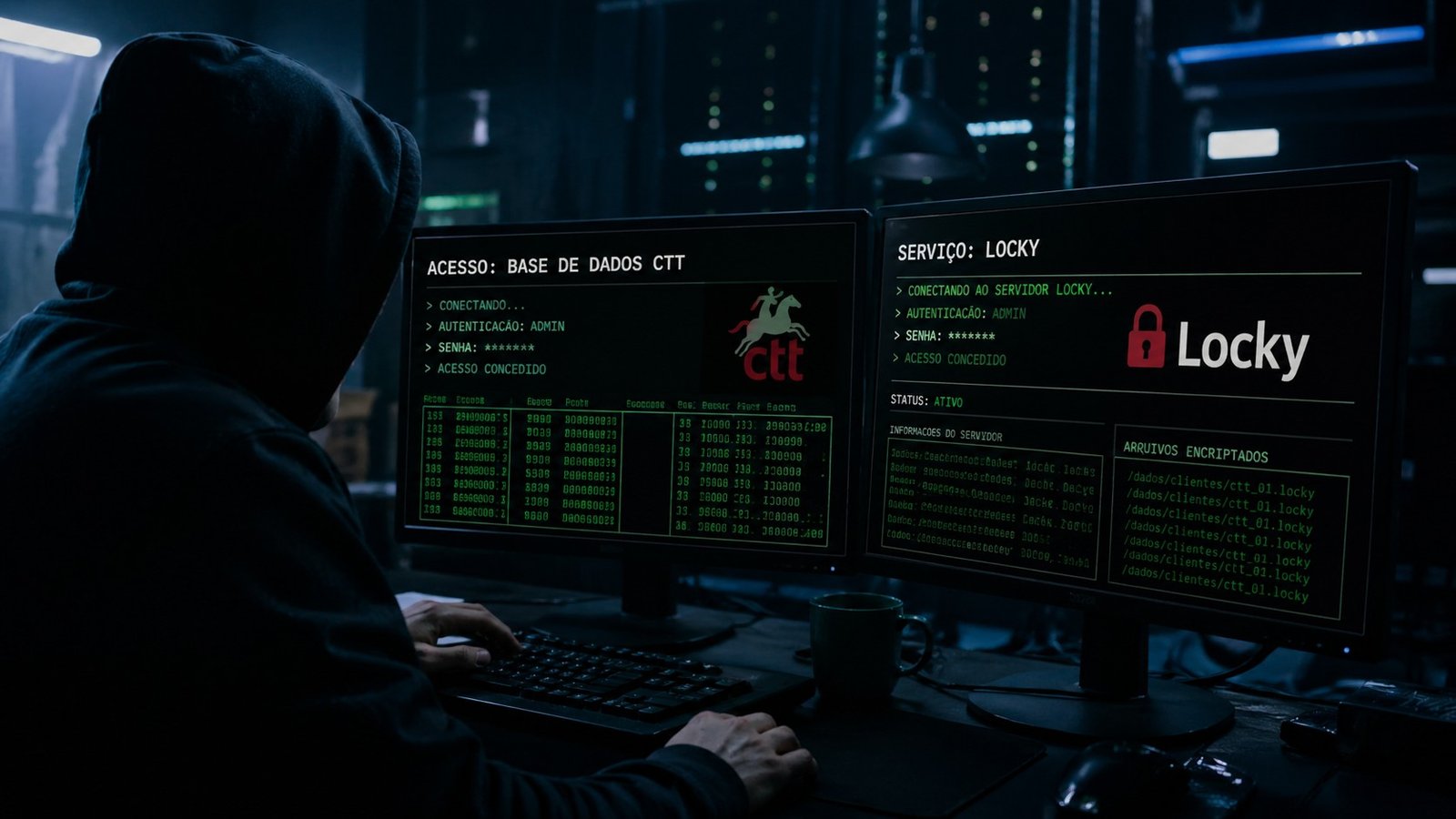 CTT confirma roubo de dados do Locky, mas assegura exposição "limitada" de dados dos clientes afetados