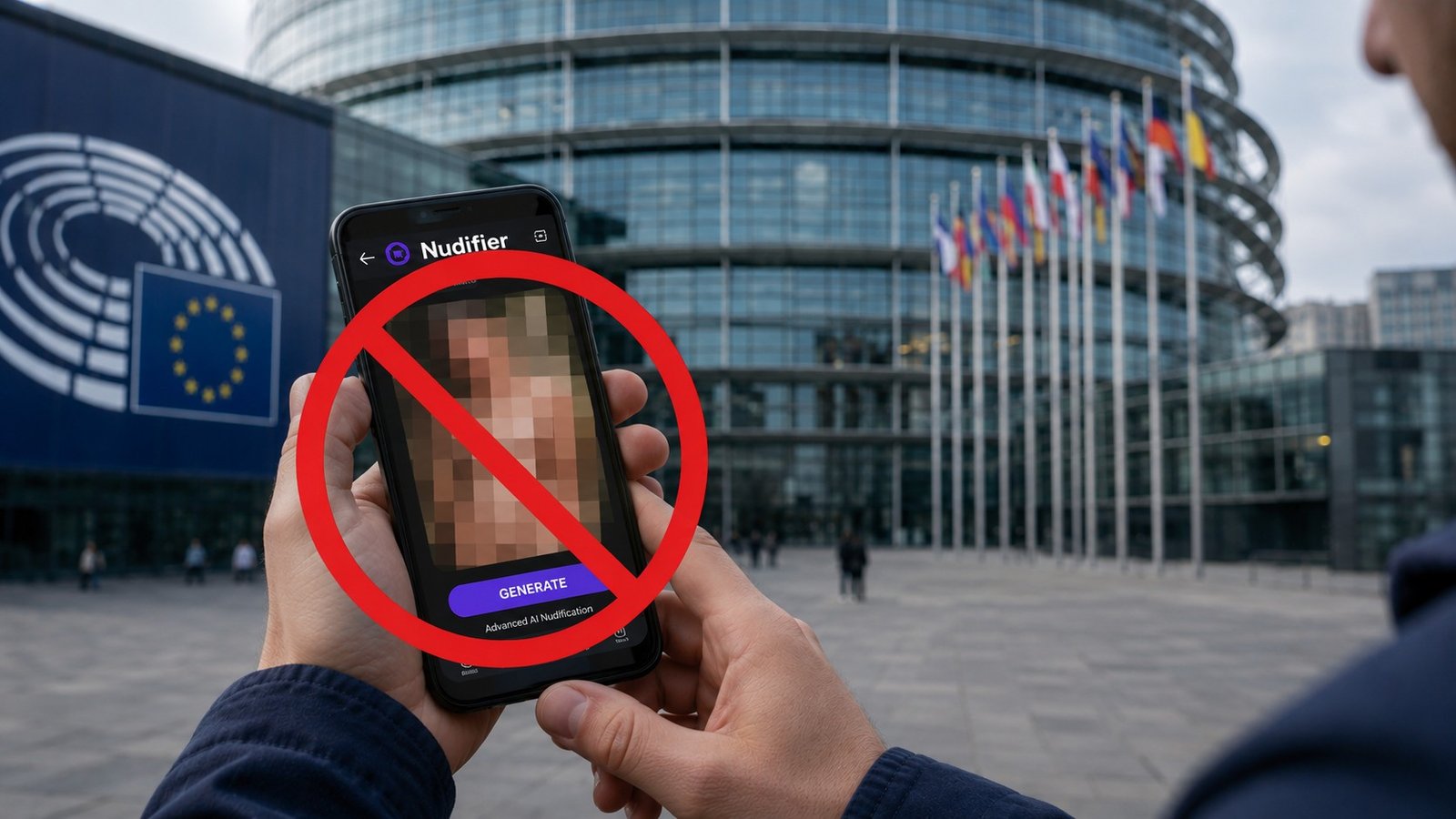 Proibição de aplicativos de IA que criam imagens sexualizadas recebe "luz verde" do Parlamento Europeu